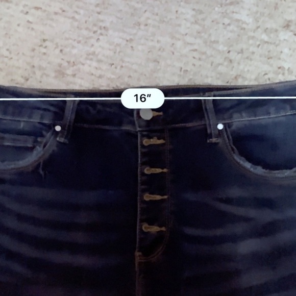 Denim by Laura Bootcut Buttonfly Juniors Jeans. NWOT, Stretchy - Picture 7 of 7